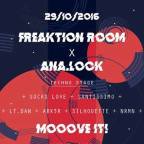 FREAKTION ROOM × ANA.LOCK & MOOOVE IT!!!