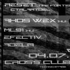 RESET : TIME FOR TECHNO & DNB BASEMENT
