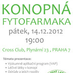 KONOPNÁ FYTOFARMAKA - PŘEDNÁŠKA