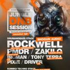 JUNGLE DNB SESSION w/ ROCKWELL & T2B & KOMIKS - CANNAFEST AFTER