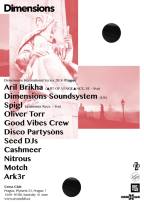 DIMENSIONS PRAGUE w/ ARIL BRIKHA & DIMENSIONS SOUNDSYSTEM