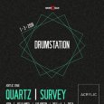 DRUMSTATION VS. ACRYLIC W/ QUARTZ & SURVEY + KARIM MAAS