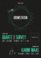 DRUMSTATION VS. ACRYLIC W/ QUARTZ & SURVEY + KARIM MAAS