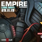 EMPIRE LABEL NIGHT w/ FRAGZ (PRT) & DOBREJK VEČER