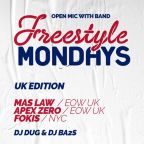 FREESTYLE MONDAYS & DNBEAR