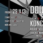 DOUBLE TROUBLE w/ KONCEPT (UK) & MR.JOSEPH (UK) & CHANGING FACES (SK) @ CROSS