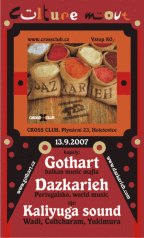 GOTHART a DAZKARIEH -world music naživo ve čtvrtek